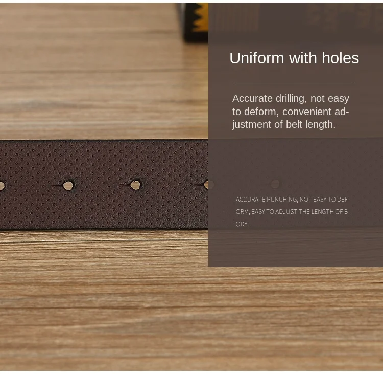 Belt men's genuine leather buckle head layer genuine cowhide men's underwear wear business youth handmade buckle men's belt