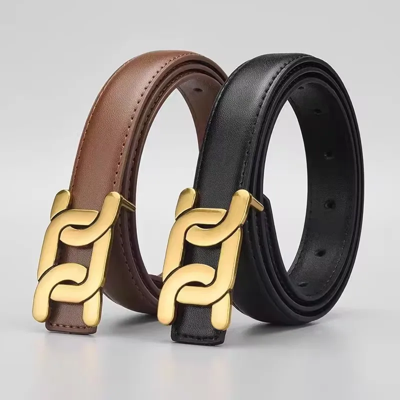 Classic Retro Style Women's Belt For Girlfriend Wife Birthday Gifts All-Match Jeans Skirt