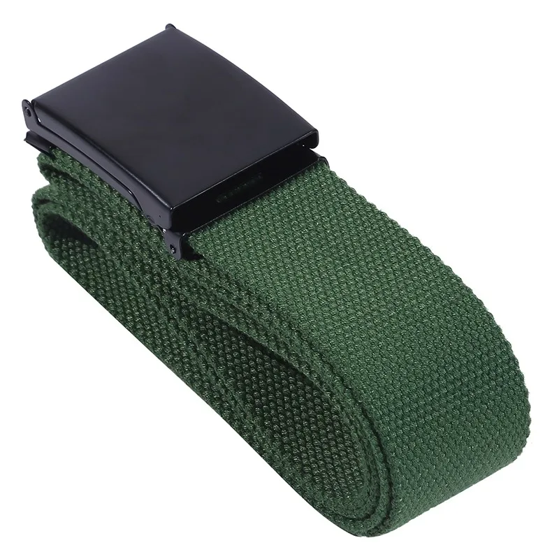High Qualtiy Army Tactical Men Belt Unisex Male Casual Buckle Belts Canvas Webbing Waistband Army Tactical Waist Belt