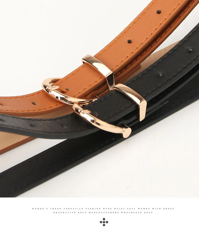 Leather Female Belt Strap Black Brown Green Women Belts Ladies Dress Belt Girls Pants Jean Waist Belt Luxury Ceinture Femme