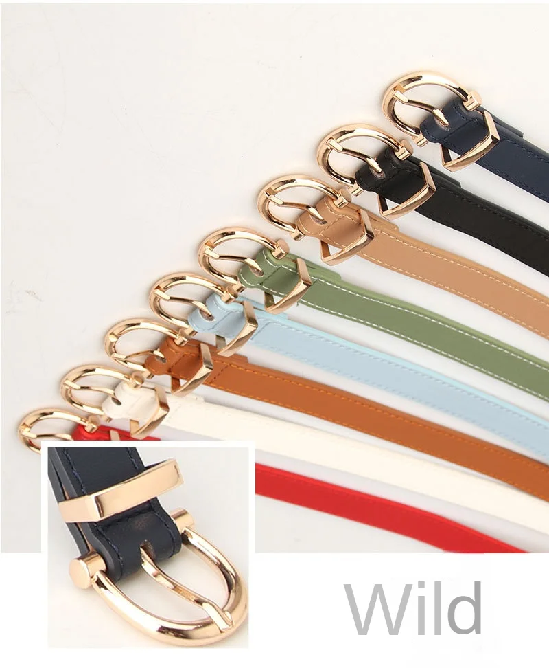 Leather Female Belt Strap Black Brown Green Women Belts Ladies Dress Belt Girls Pants Jean Waist Belt Luxury Ceinture Femme