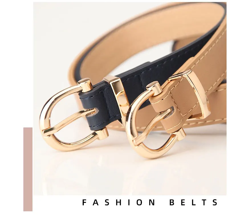 Leather Female Belt Strap Black Brown Green Women Belts Ladies Dress Belt Girls Pants Jean Waist Belt Luxury Ceinture Femme