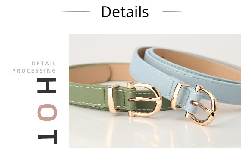 Leather Female Belt Strap Black Brown Green Women Belts Ladies Dress Belt Girls Pants Jean Waist Belt Luxury Ceinture Femme