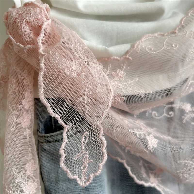 Fashion Fart Curtain Women's Lace Belt Stacked Wearing Triangular Scarf Hem Skirt Waist Seal Rope Silk Scarf Decorative Pants