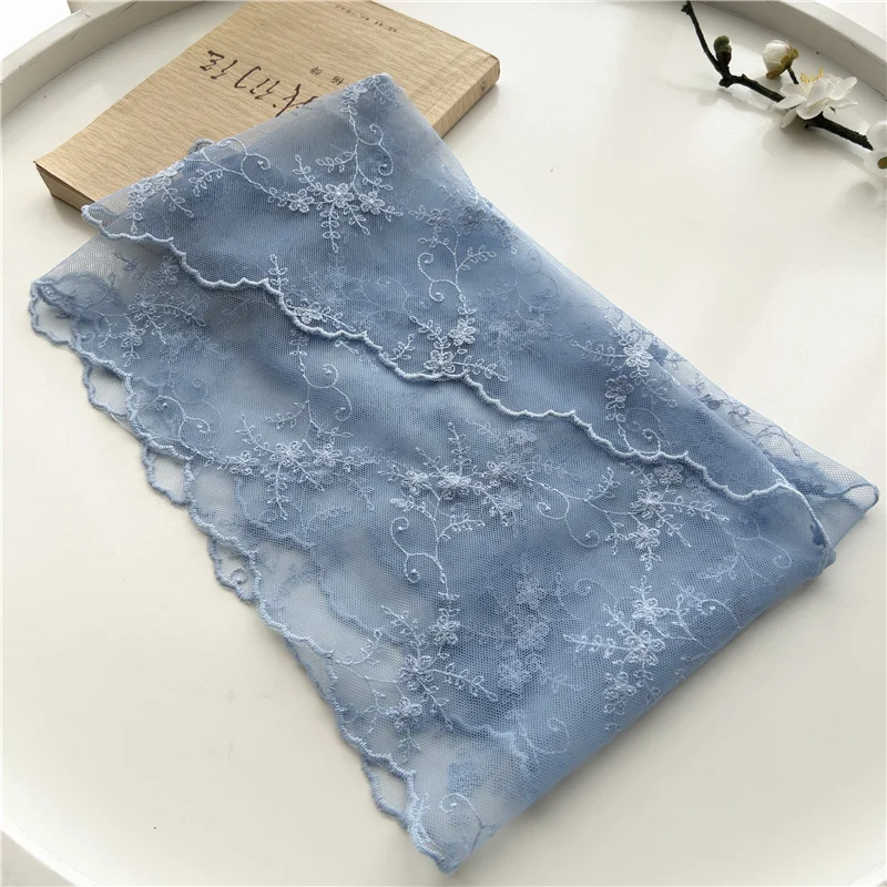 Fashion Fart Curtain Women's Lace Belt Stacked Wearing Triangular Scarf Hem Skirt Waist Seal Rope Silk Scarf Decorative Pants