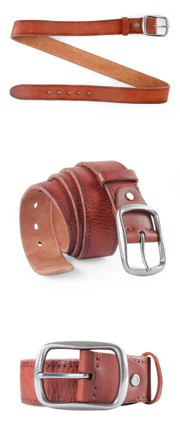 MEDYLA New Brand Leather Belts For Men Casual pants jeans Leather Soft High Quality Genuine Leather Man's Belt MD507 Dropship
