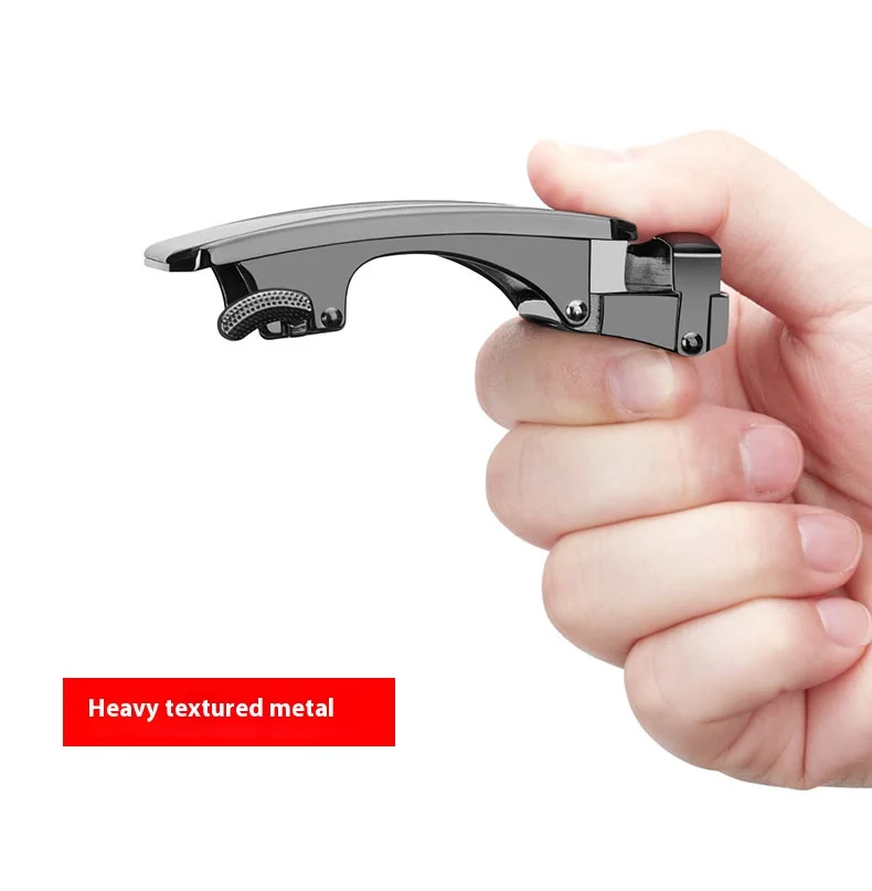 Fashion Men's Business Alloy Automatic Buckle Unique Men Plaque Belt Buckles for 3.5cm Ratchet For Leather Belt Accessories