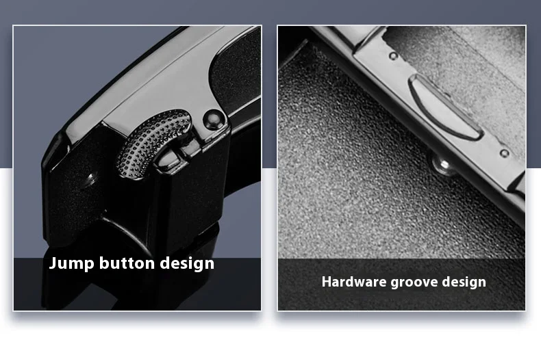 Fashion Men's Business Alloy Automatic Buckle Unique Men Plaque Belt Buckles for 3.5cm Ratchet For Leather Belt Accessories