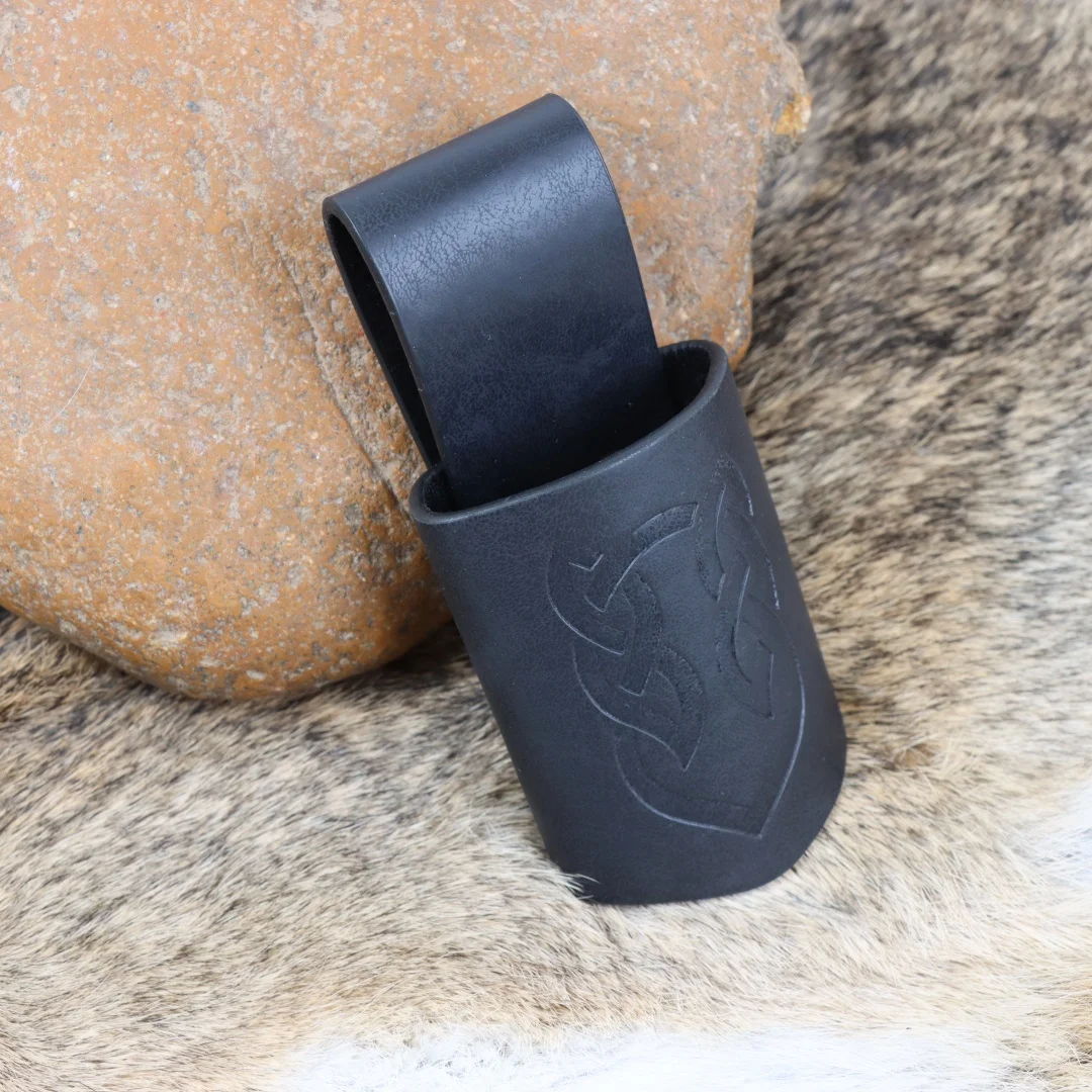 Medieval Larp Sword Sheath Frog Dagger Scabbard With Belt Loop Gothic Viking Knight Costume Attachment Athame Holder
