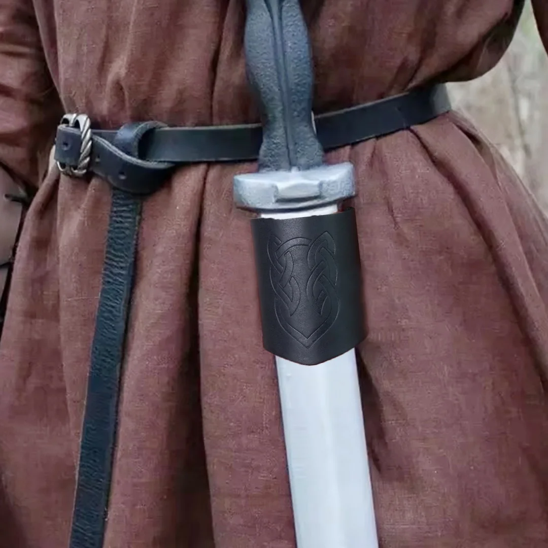 Medieval Larp Sword Sheath Frog Dagger Scabbard With Belt Loop Gothic Viking Knight Costume Attachment Athame Holder