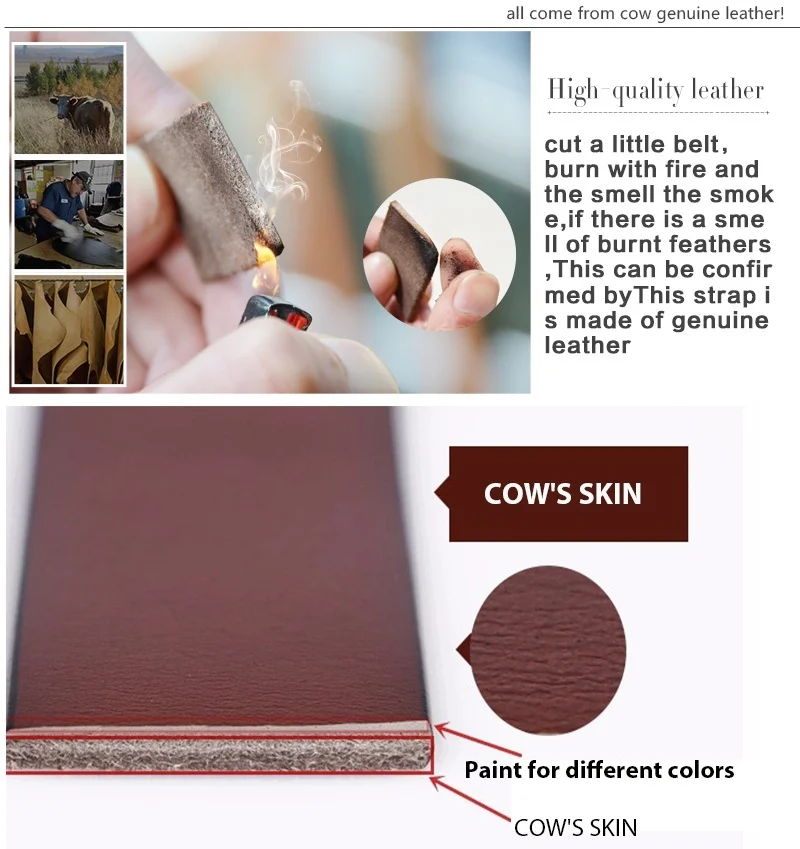 COWATHER cow genuine leather mens belt for men high quality luxury three colors 100-130cm belt for men