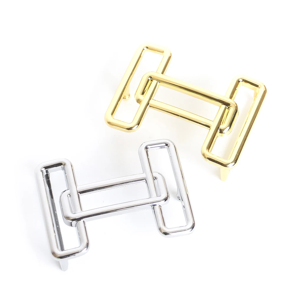 Casual Luxury Designer Brand Pin Buckle Belt Men High Quality Women without Strap for Jeans Gold for 35~39mm Strap just Buckle