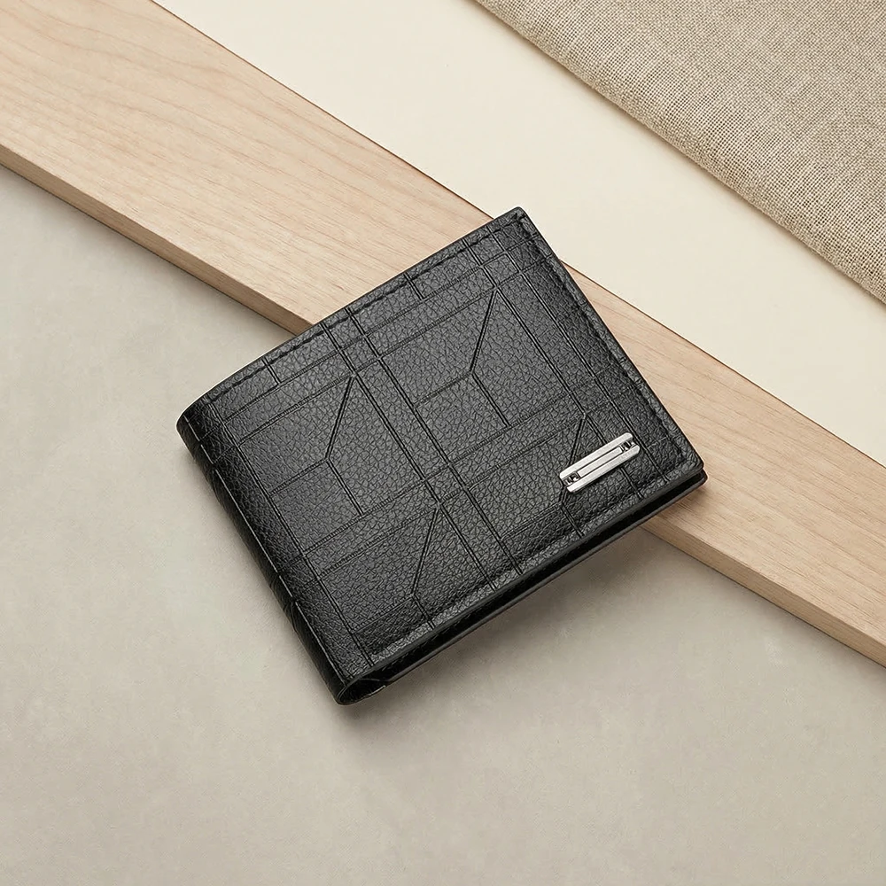 2PCS Personalized Men's Wallet Belt Set Fashion Men's Outdoor Leisure Belt Simple Men's Pin Buckle Belt Wholesale Direct Sales