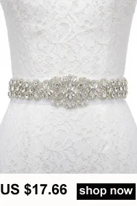 JLZXSY Flower Style Wedding Belt Bridal Sash Belt Crystal Rhinestone Dress Sash Prom Sash Wedding Accessories
