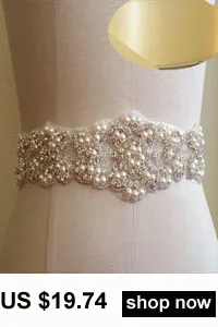 JLZXSY Flower Style Wedding Belt Bridal Sash Belt Crystal Rhinestone Dress Sash Prom Sash Wedding Accessories