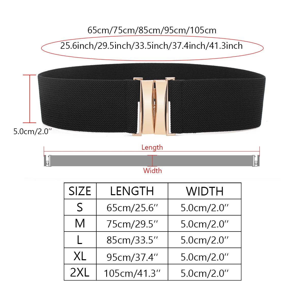 SISHION Fashion Elastic Waist Belt for Women YD0056 Leopard Print Waistband Wide Corset Belts Plus Size S -XXL