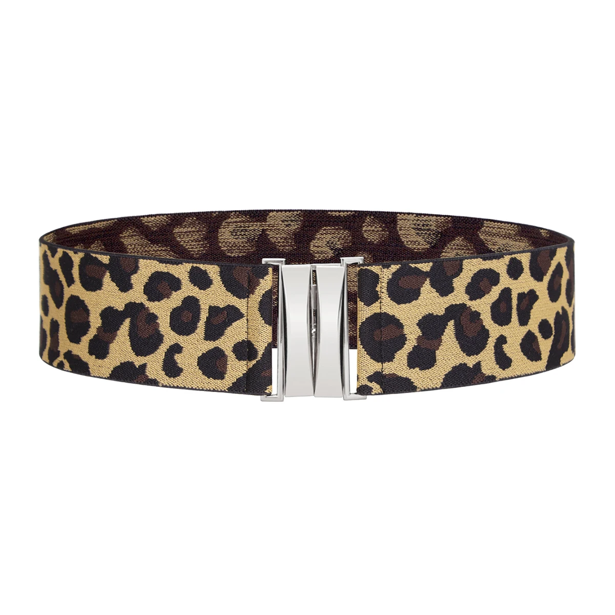 SISHION Fashion Elastic Waist Belt for Women YD0056 Leopard Print Waistband Wide Corset Belts Plus Size S -XXL