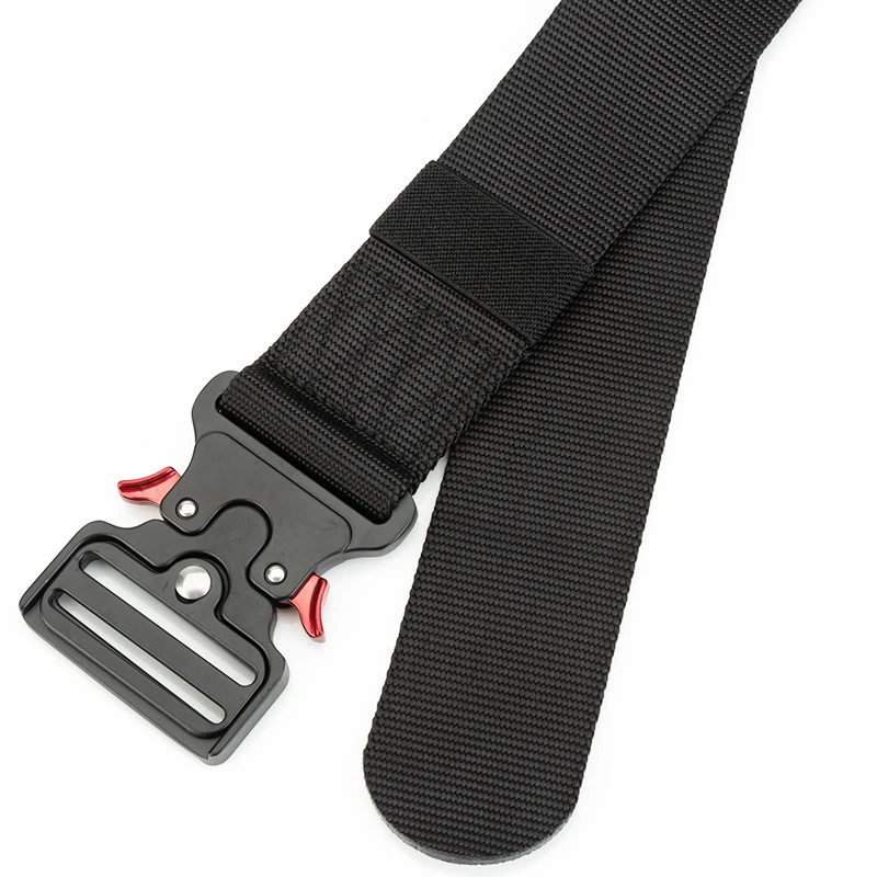 50mm Wide Men's Tactical Belt Riggers Heavy-Duty Quick-Release Fashion Jeans Belt for Men Designer Cinturones De Moda