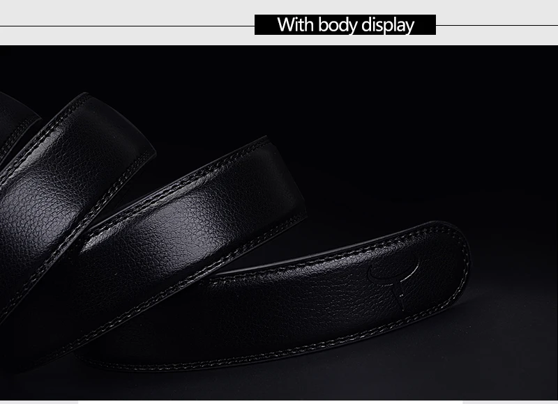 COWATHER 2021 luxury belts for men cow genuine leather male strap automatic buckle belt newest fashion design original brand