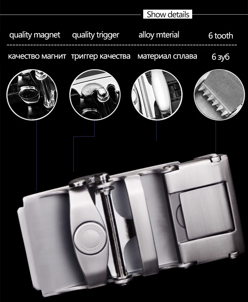 COWATHER 2021 luxury belts for men cow genuine leather male strap automatic buckle belt newest fashion design original brand