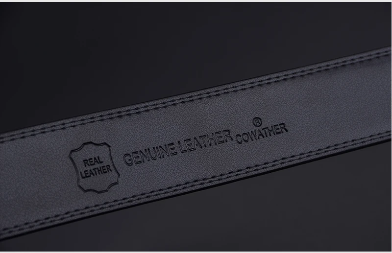 COWATHER 2021 luxury belts for men cow genuine leather male strap automatic buckle belt newest fashion design original brand