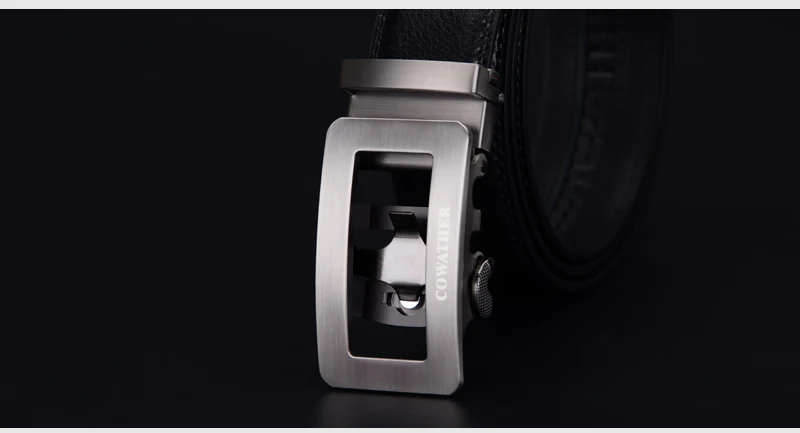 COWATHER 2021 luxury belts for men cow genuine leather male strap automatic buckle belt newest fashion design original brand