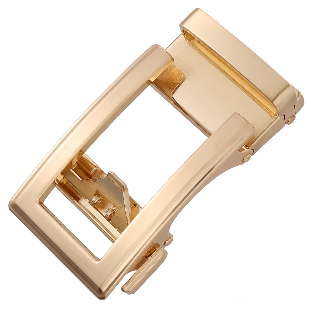 New Men's Belt Buckle Leisure No Belt Buckle Business Accessories Automatic Buckle Width 3.5CM Luxury Belt Designers Men