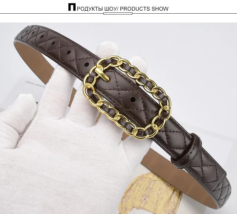 Women Belts Many Colurs Optional Genuine Leather Fashion Women's Pin Buckle Belt 2.3cm Wide Female Accessories 2022 FSA299