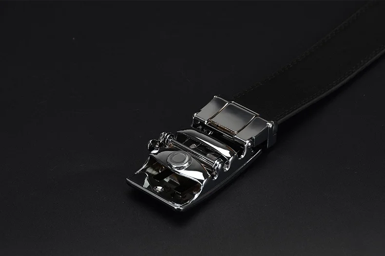 COWATHER 2021 Genuine Leather belts for men High quality brown black color metal automatic buckle Strap male Jeans cowboy CZ045