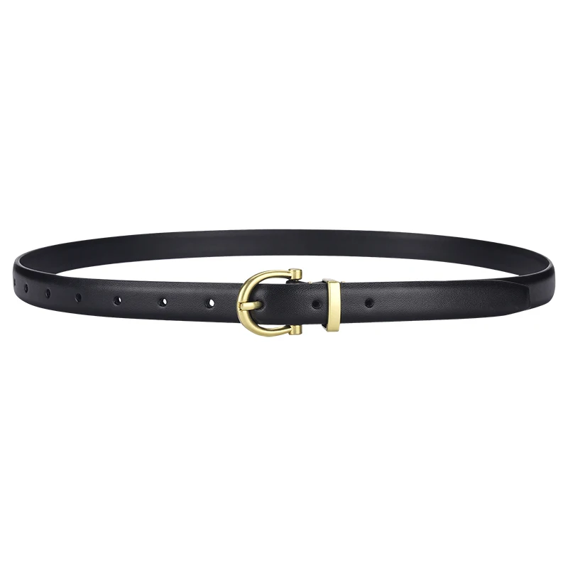 Fashionable Women's Soft Belt Durable Alloy Pin Buckle With Jeans Dress Simple Women's Party Banquet Gift Wholesale Direct Sales