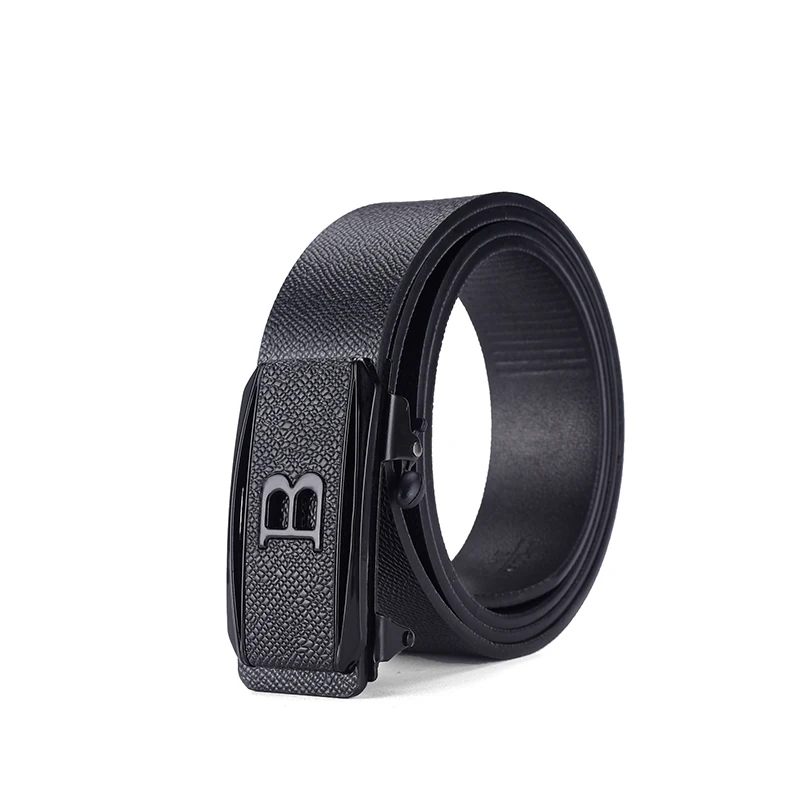 Men's Fashion Belt New High-Quality Toothless Automatic Buckle Men's Fashion Wear-Resistant Belt