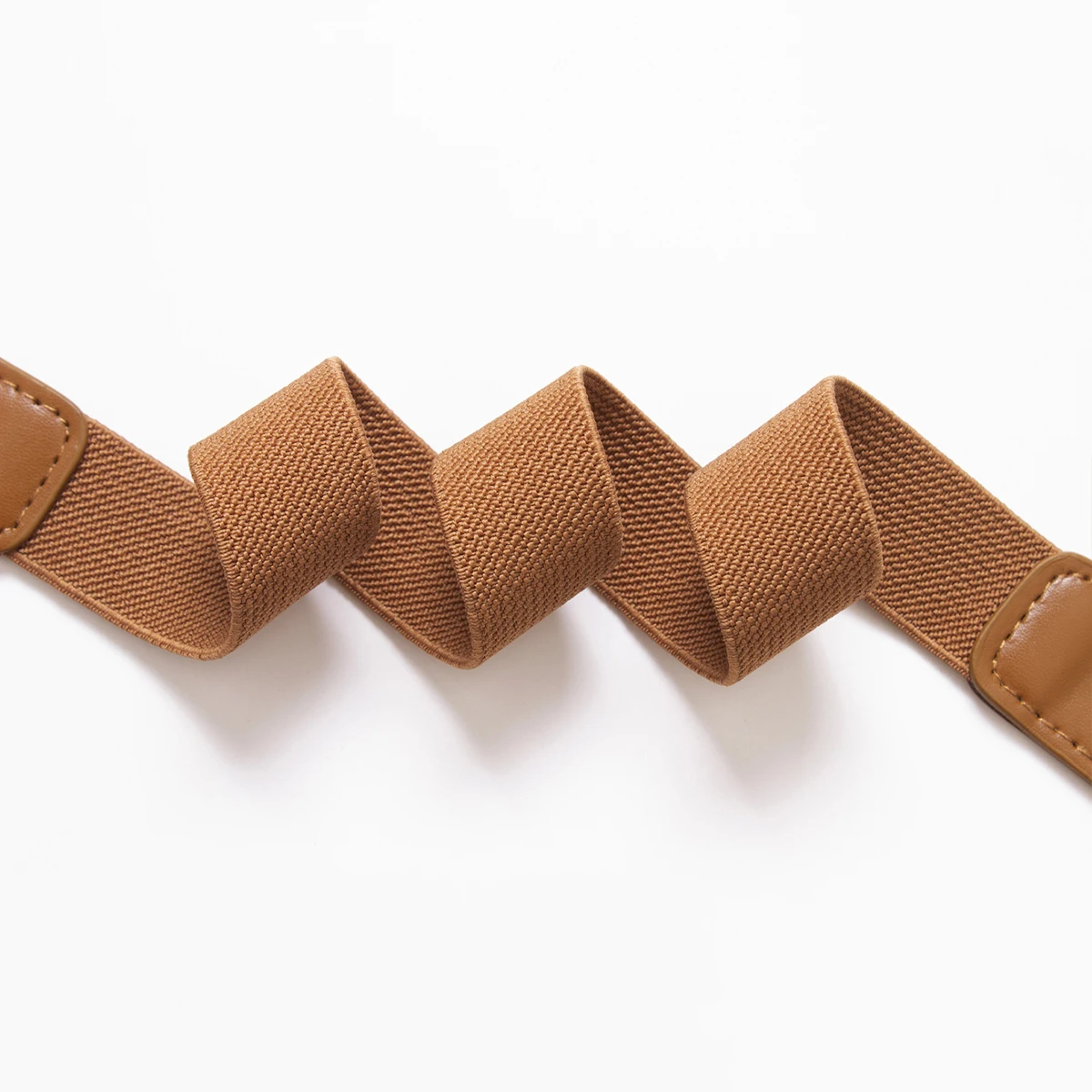 SISHION Designer Elastic Women Belt YD0091 Black White Brown Camel Ceinture Femme Leather Belts Punk Gurtel Herren Waistband