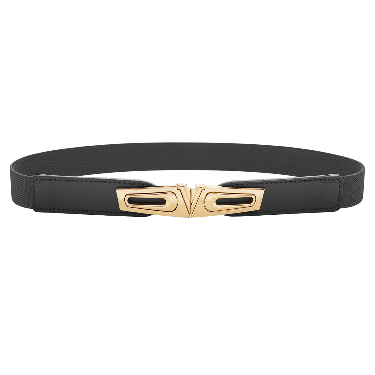 SISHION Designer Elastic Women Belt YD0091 Black White Brown Camel Ceinture Femme Leather Belts Punk Gurtel Herren Waistband