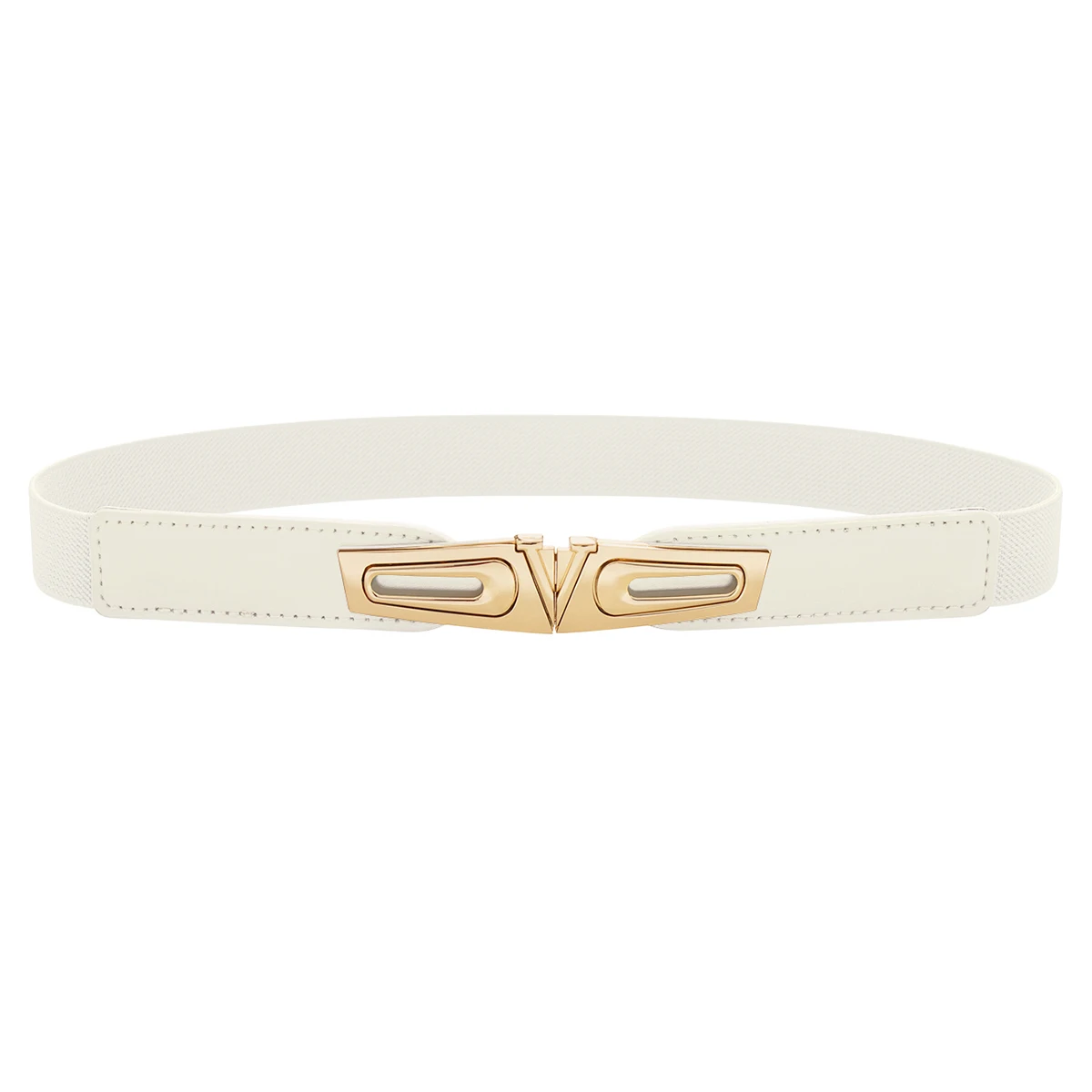 SISHION Designer Elastic Women Belt YD0091 Black White Brown Camel Ceinture Femme Leather Belts Punk Gurtel Herren Waistband