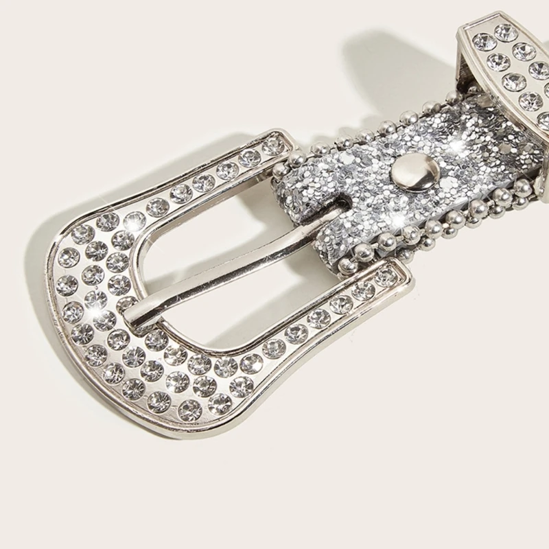Waist Belt Jean Belt Bling Belt Waistband H9ED
