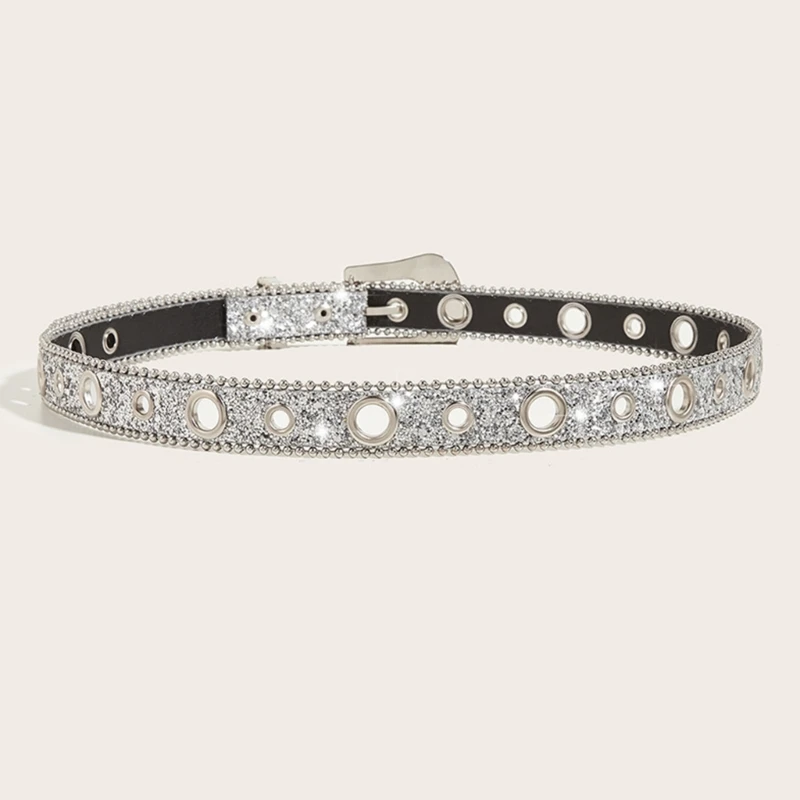 Waist Belt Jean Belt Bling Belt Waistband H9ED