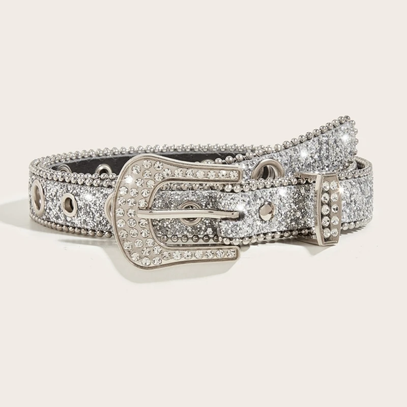 Waist Belt Jean Belt Bling Belt Waistband H9ED