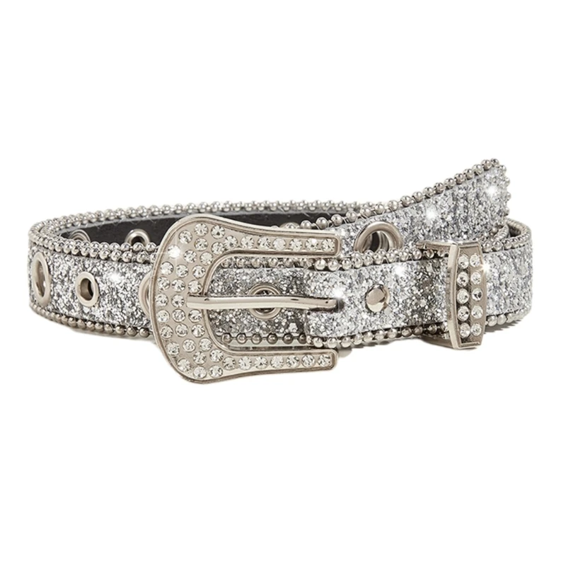 Waist Belt Jean Belt Bling Belt Waistband H9ED