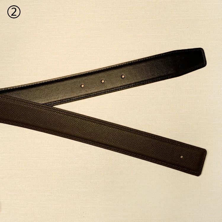 2026 WITHOUT BUCKLE Ciartuar for men women 3.2cm 19 colors belt high quality cowskin genuine leather two sides