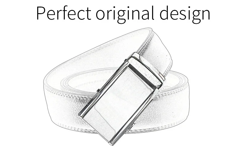 COWATHER 2021 newest cow genuine Leather Belts for Men High Quality Male luxury Brand jeans Automatic Ratchet Buckle 110-130cm