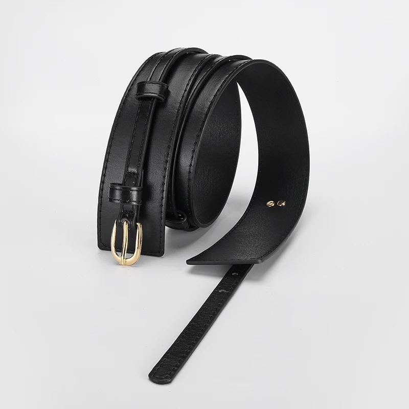 Fashionable Ladies Removable Belt U-shaped Pin Buckle Paired With Skirt Jeans Belt Accessories Trendy Ladies Party Gifts