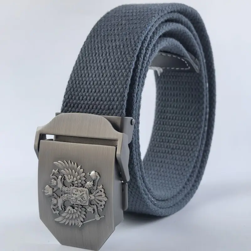 Fashion Men Belt Metal buckle stripe Canvas belt luxury designer Jeans Men women belts nylon