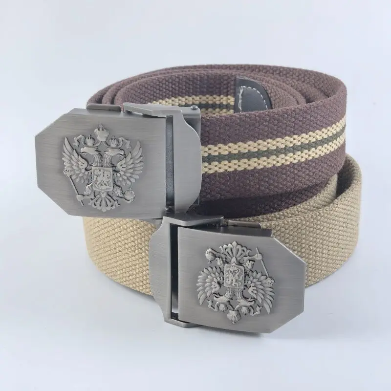 Fashion Men Belt Metal buckle stripe Canvas belt luxury designer Jeans Men women belts nylon