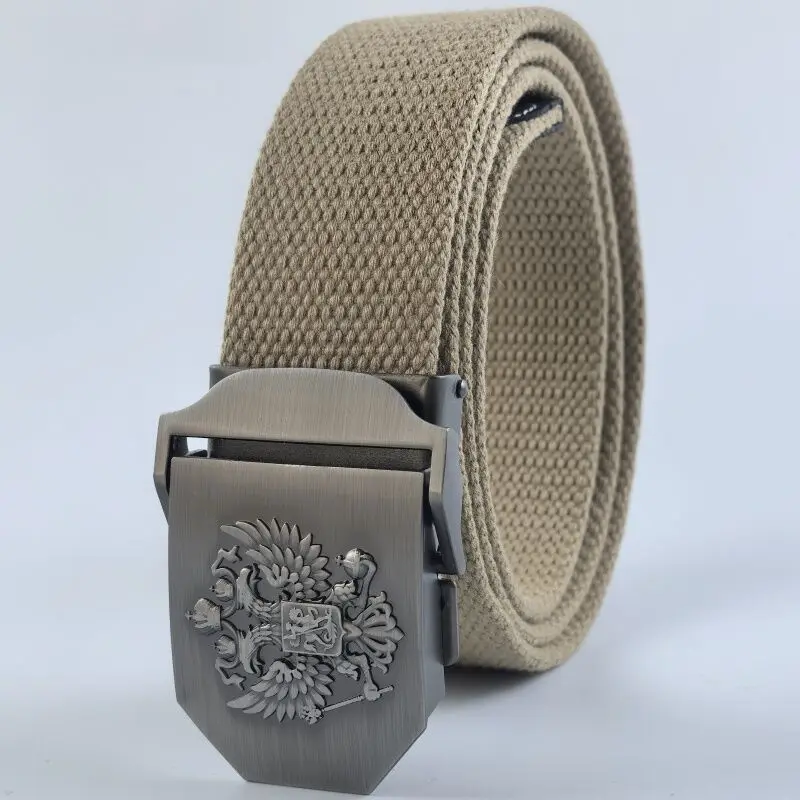 Fashion Men Belt Metal buckle stripe Canvas belt luxury designer Jeans Men women belts nylon