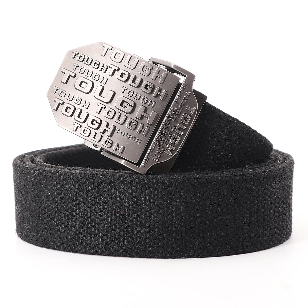 Designer Tough Buckle Belt for Men Tactical Fashion Jeans Belt Adjustable Mens Belt Cinturones De Mujer Cinturones Hombre
