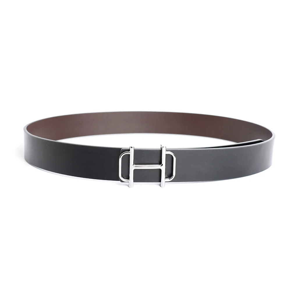 2024 Business Luxury Brand Designer Pin Buckle Belt Men High Quality Women Genuine Real Leather Dress Strap for Jeans Waistband