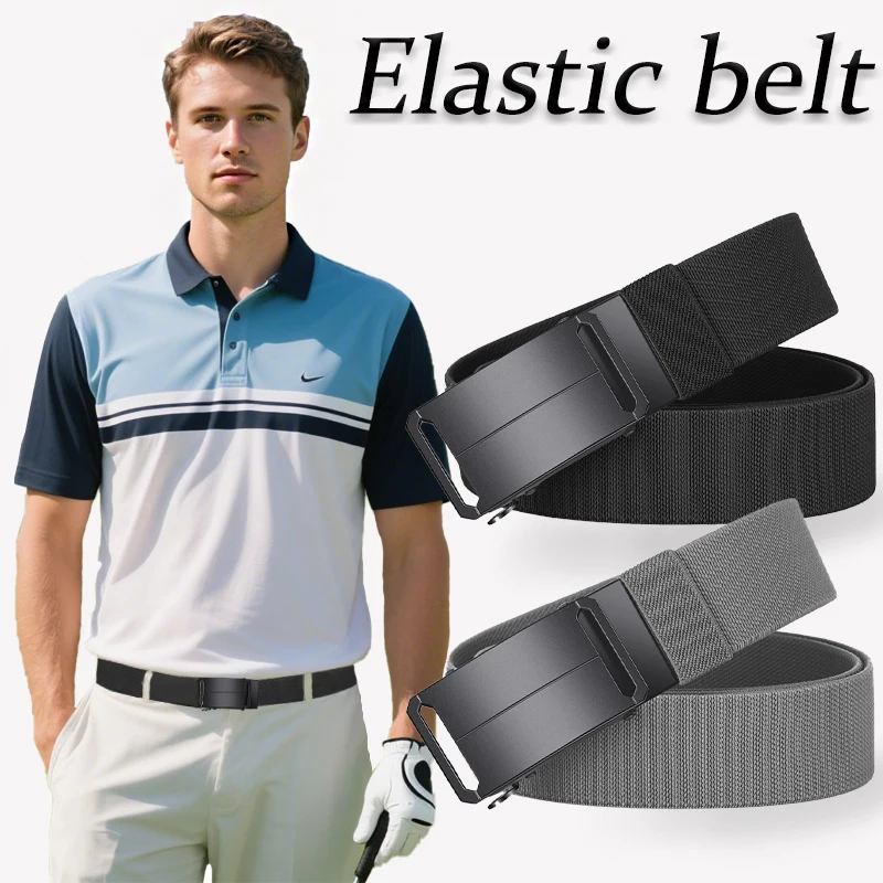 Fashion Men's Tactical Multifunctional Elastic Belt Trendy Men's Casual Business Belt To Give Father Boyfriend Gifts