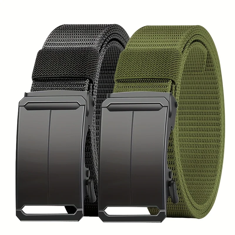Fashion Men's Tactical Multifunctional Elastic Belt Trendy Men's Casual Business Belt To Give Father Boyfriend Gifts