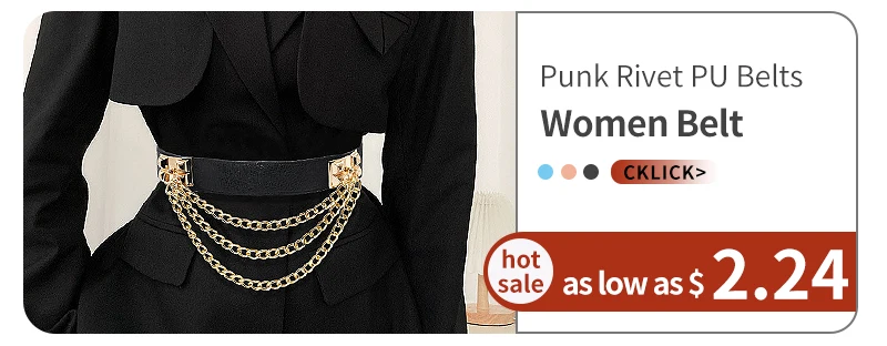 Gold Metal Thin Women Belt Elegant Shiny Tassel Long Chain Waist Belts For Ladies Fashion Dress Skirt Waistband Body Belts