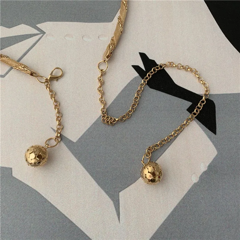 Gold Metal Thin Women Belt Elegant Shiny Tassel Long Chain Waist Belts For Ladies Fashion Dress Skirt Waistband Body Belts